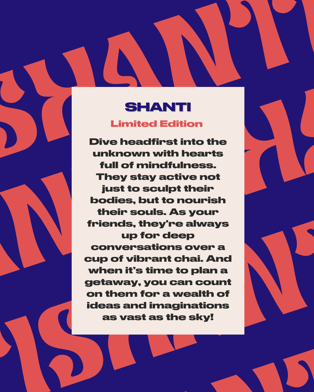 Polas SHANTI limited edition